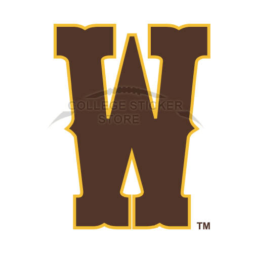 Diy Wyoming Cowboys Iron-on Transfers (Wall Stickers)NO.7065